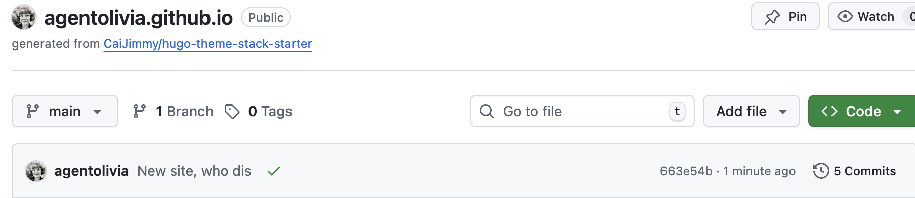 Featured image of post New Site, Who Dis